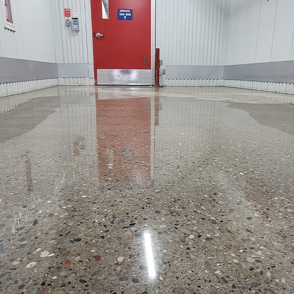 Polished concrete