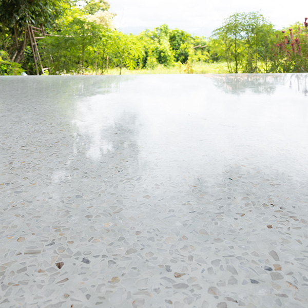 Terrazzo floor and empty space suit for background
